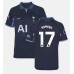 Billige Tottenham Hotspur Cristian Romero #17 Udebane Fodboldtrøjer 2023-24 Kortærmet